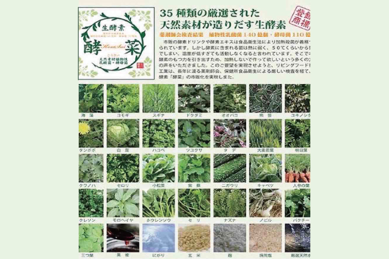 【6ヶ月定期便】非加熱生酵素『酵菜』500ml【厳選 酵素ドリンク 活性酵素 天然素材植物性乳酸菌 酵母菌 水戸市 茨城県】（EH-12）