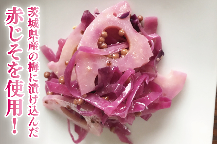 【水戸市優良観光土産品】Shamrock 粒マスタード 梅香 6個【マスタード からし 調味料 梅 紫蘇 しそ 赤じそ 水戸市 茨城県】（FE-19）