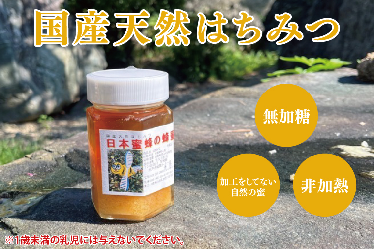 【先行予約】日本ミツバチの国産天然はちみつ 360g（180g×2本）【希少 数量限定 期間限定 ハチミツ 蜂蜜 国産ハチミツ 非加熱 天然 水戸市 茨城県】(KH-2)