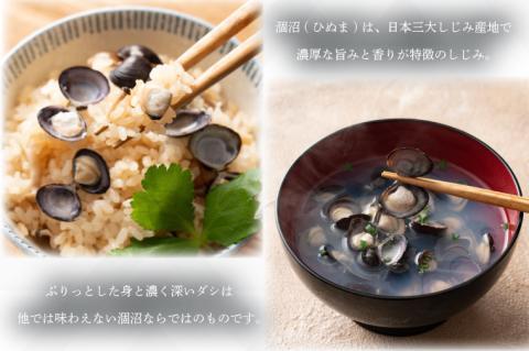 涸沼産 冷凍しじみ 大粒 1kg(200g×5p)（シジミ 大粒しじみ 直接仕入れ 砂抜き済み 砂抜き 小分け包装 味噌汁 みそ汁 茨城県】（CA-1）