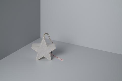 MICシリーズ STAR ORNAMENT【提灯 LED光源 和紙 星 防水 西ノ内和紙 茨城県 水戸市】（CX-12）