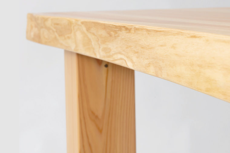 【八木沢木工】NEN dining table (ネンダイニングテーブル)大【木製家具 家具 インテリア 檜 ひのき 天然木 ナチュラル 木の温もり 木目 水戸市 水戸 茨城県】（BR-112）