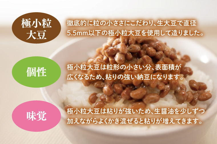 【6ヶ月定期便】【天狗納豆】極小粒パック納豆90g　12個入 ×6回【納豆 なっとう 老舗 極小粒 大豆 朝食 ご飯 水戸市 水戸 茨城県 30000円以内 3万円以内】（DQ-10）