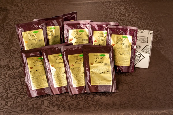カレー レトルト 10個入り イイジマ和牛カレー 10個入り 黒毛和牛 化粧箱 お歳暮 ギフト 肉 食べ物 ギフト対応【肉のイイジマ】茨城県 水戸市（DU-81）