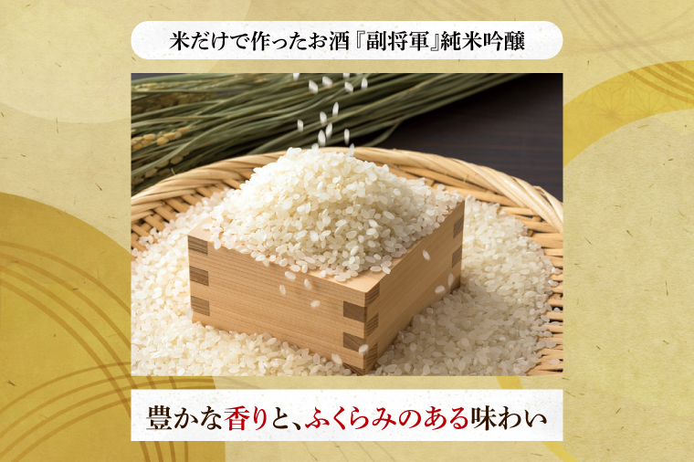 『副将軍』純米吟醸 720ml×６本セット「ワイングラスでおいしい日本酒アワード 2019」にて最高金賞【日本酒 お酒 酒 国産 水戸市 茨城県】（DW-132）