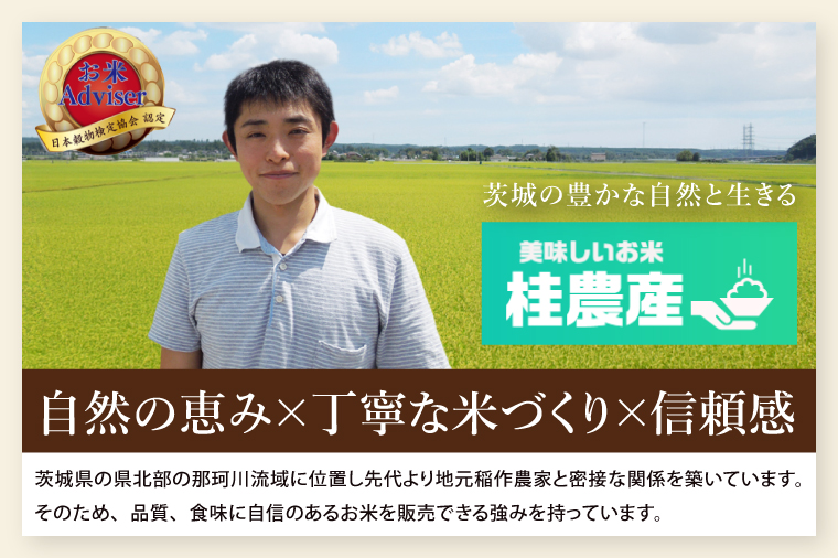 【数量限定】【令和7年産】茨城県産にじのきらめき10㎏（5kg×2）（茨城県共通返礼品/城里町）【お米 ごはん おいしい 白米 茨城県産 水戸市】（IH-96）