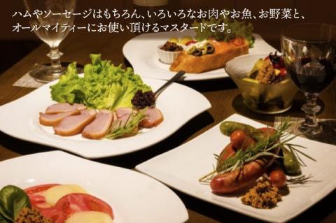 Shamrock 粒マスタード（オリジナル mix）3個【調味料 マスタード スパイス  粒マスタード 粒 ハム ウインナー ソーセージ 肉 魚 野菜】（FE-102）