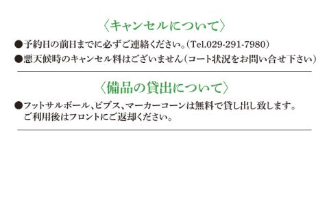 フットパシオ水戸限定 コートレンタル ソサイチ（3面）1時間【フットパシオ サッカー フットサル ソサイチ 人口芝 シャワー室完備 水戸市 茨城県】（IB-5-1）