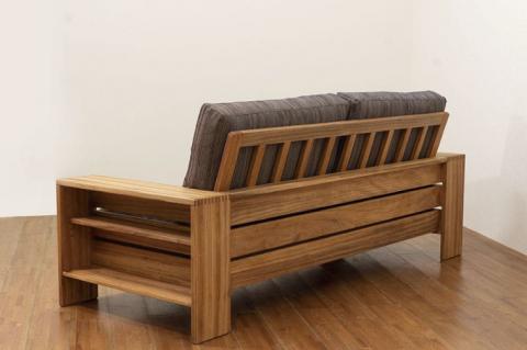 BV-54　【頑固おやじ】楠の木の3人掛けソファー