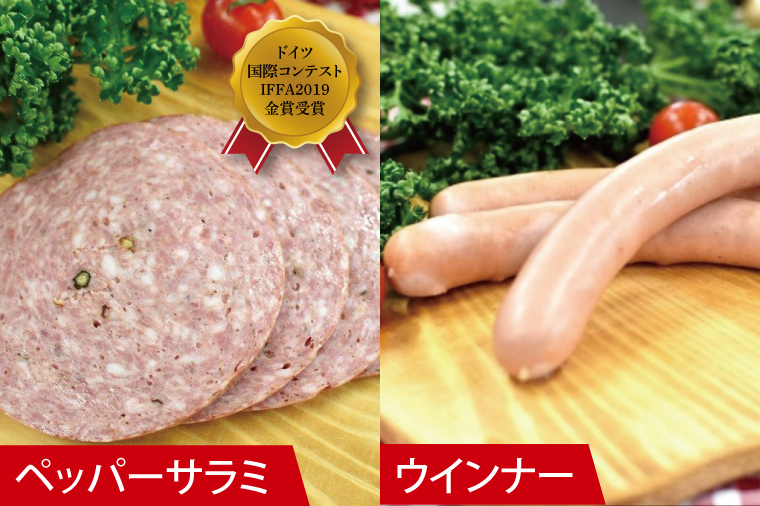 【2026年寄附額変更予定】ＩＦＦＡ受賞！ソーセージ&ハム詰め合わせ スペシャルセット【ロースハム ベーコン コンビーフ ペッパーサラミ チキンローフ ウインナー 焼きソーセージ フランクフルト 加工品 肉加工品 人気セット 食べ比べ  水戸市 茨城県】（BA-10）