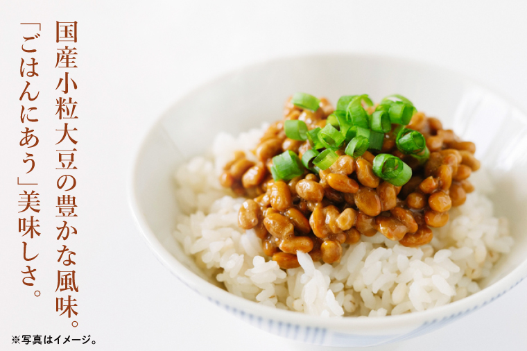 【天狗納豆】国産小粒カップ納豆（50ｇ×6個）×1箱【納豆 なっとう 小粒 老舗 朝食 ご飯 ご家庭用 おためしサイズ ソウルフード 水戸市 水戸 茨城県】（DQ-15）