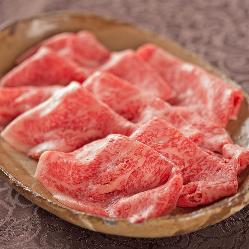 肉 常陸牛A5 しゃぶしゃぶ 極上サーロイン 300g＜木箱入り・特製タレ付き＞ ゆずぽん ゴマダレ お歳暮 内祝い 出産 結婚 記念日 プレゼント 誕生日 ギフト対応【肉のイイジマ】（DU-62）