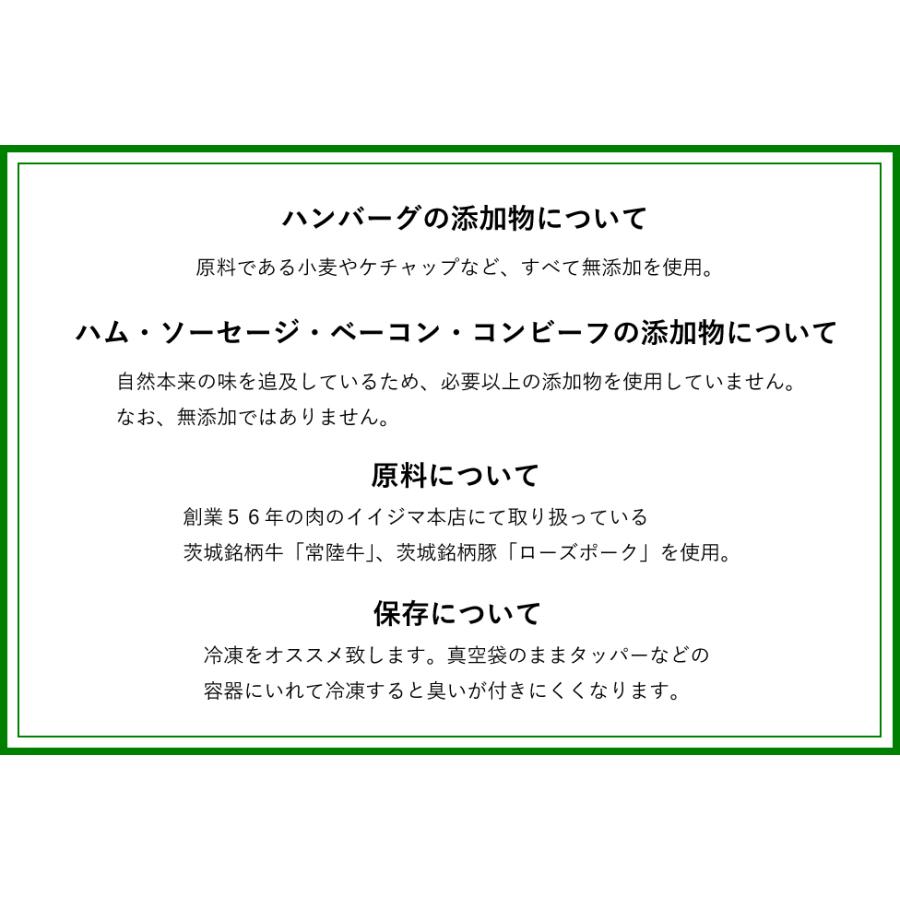 ハム ソーセージ 詰め合わせ ギフト 茨城そだち おつまみセット 17000円 常陸牛無添加ハンバーグ コンビーフ ローズポーク チョリソー お歳暮 冷凍 熨斗 【肉のイイジマ】（DU-94）