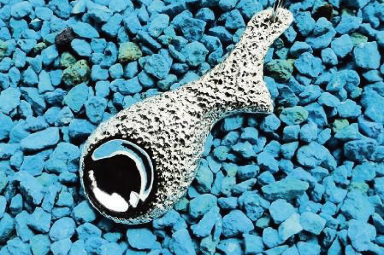 アーティスト 銀MARO『アートを身に着ける』作品名 守護の神器（RM)【ネックレス ペンダントトップ 手作り 水戸市 茨城県】（FB-17）