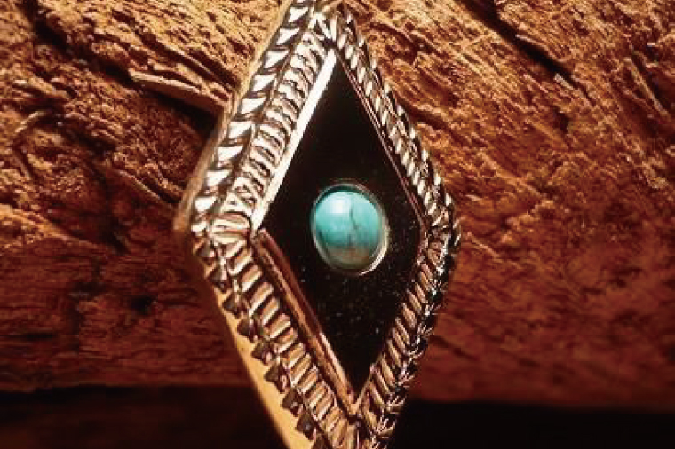 アーティスト 銀MARO『アートを身に着ける』作品名 MIRROR THE EARTH【ネックレス ペンダントトップ 手作り 水戸市 茨城県】（FB-19）