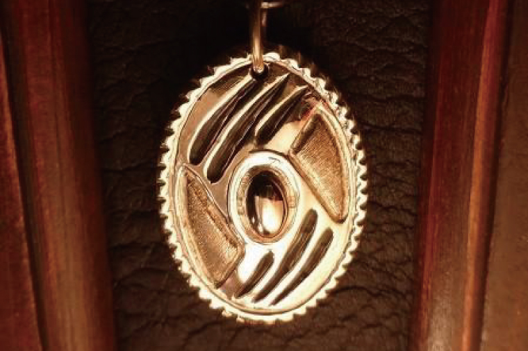 アーティスト 銀MARO『アートを身に着ける』作品名 ANEMOI【ネックレス ペンダントトップ 手作り 水戸市 茨城県】（FB-20）