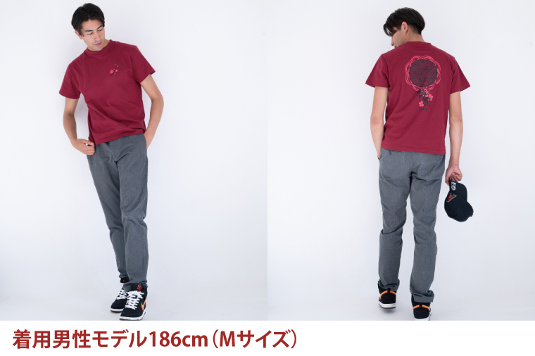 【サイズ必須】水戸市 マンホールTシャツ【 ご当地 オリジナルTシャツ 水戸市 茨城県】（KI-2）