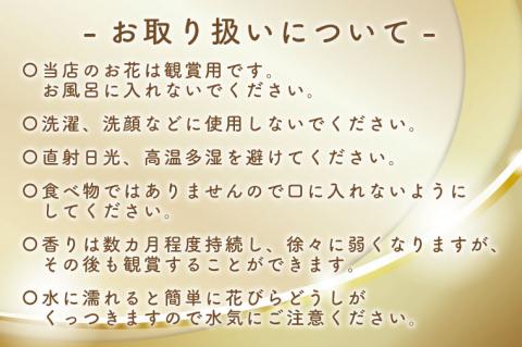 ES-1　陶器入りソープフラワー（レッド）　ギフトバッグ付き