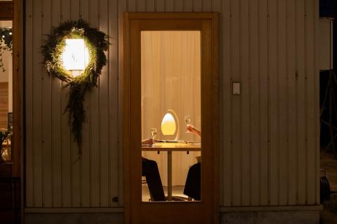 MICシリーズ ICHI-GO1【提灯 LED光源 和紙 インテリア 間接照明 茨城県 水戸市 ミック・イタヤ グッドデザイン賞 茨城県 水戸市】（CX-16）