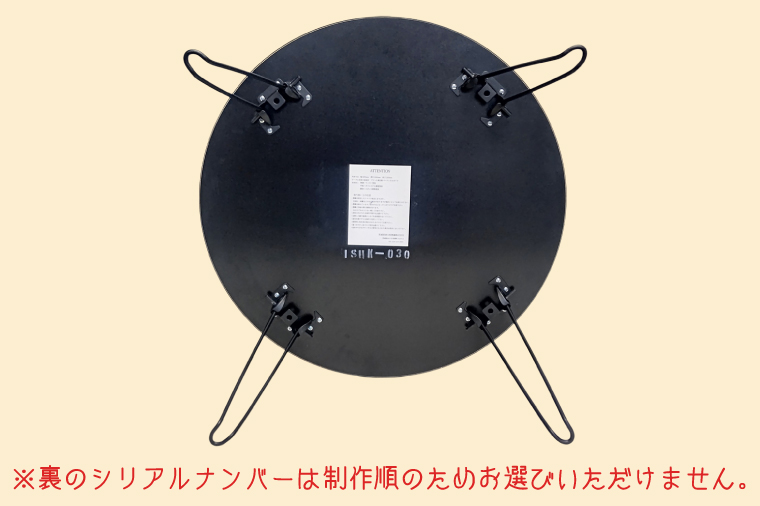 防火水そう標識テーブル　BLACK【テーブル センターテーブル ローテーブル 折り畳み 折り畳みテーブル 標識 リメイク 防火水槽 防火水そう 防火水槽標識 防火水そう標識 リメイク 標識リメイク】（BF-5）