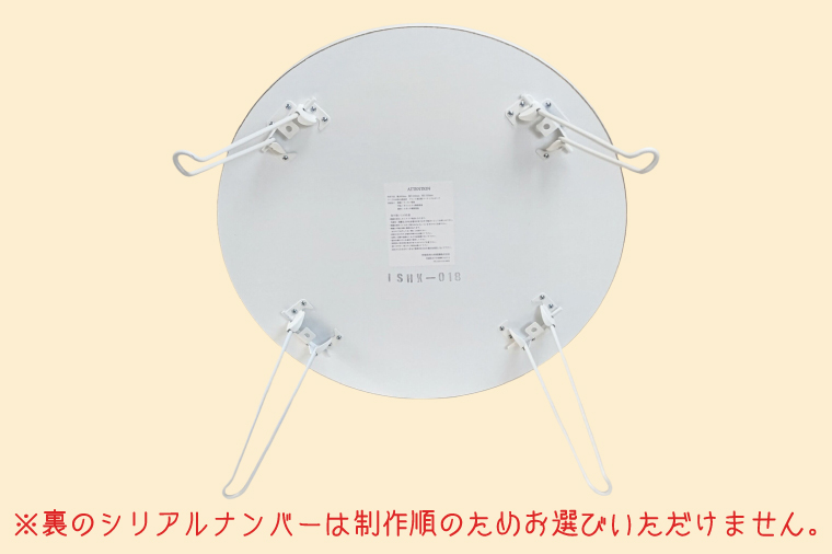 防火水そう標識テーブル　WHITE【テーブル センターテーブル ローテーブル 折り畳み 折り畳みテーブル 標識 リメイク 防火水槽 防火水そう 防火水槽標識 防火水そう標識 リメイク 標識リメイク】（BF-6）