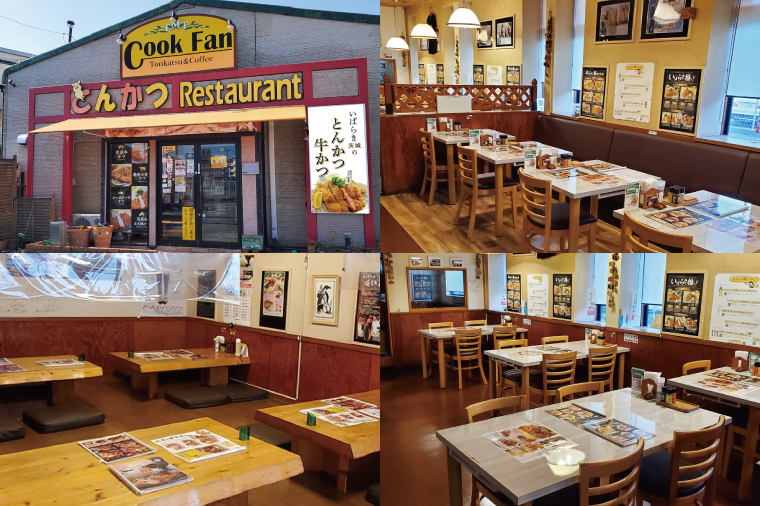 とんかつレストラン クックファン お食事券60,000円分【cookfan とんかつレストラン クックファン 食事券 チケット とんかつ トンカツ 牛かつ 牛カツ カツ 水戸市 水戸 茨城県】（BK-49）