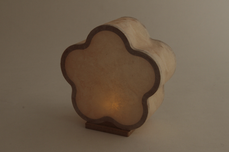 【数量限定】偕楽園梅染め 梅提灯手作りキット【提灯 LED光源 和紙 インテリア 間接照明 茨城県 水戸市 水戸 風鈴提灯 手作りキット 手作り 梅染め 偕楽園】（CX-21）