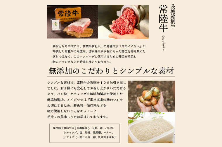 【レビューキャンペーン】ハンバーグ 無添加 常陸牛 100% 100g 10個 セット リピーター続出！ ギフト 食べ物 手捏ねハンバーグ タレ付  冷凍 小分け 焼くだけでレストランの味 茨城県 水戸市 (DU-8)