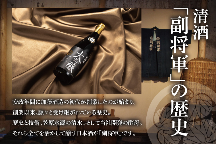 『副将軍』大吟醸 720ml×６本セット【日本酒 お酒 酒 IWC2020 金賞受賞 金賞 受賞 水戸市 茨城県】（DW-31）