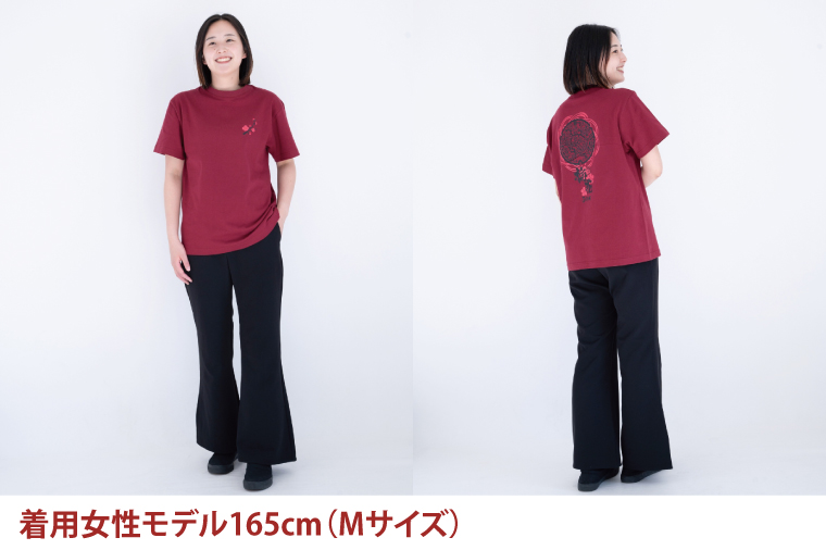 【サイズ必須】水戸市 マンホールTシャツ【 ご当地 オリジナルTシャツ 水戸市 茨城県】（KI-2）