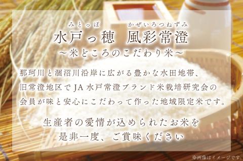 【3ヶ月定期便】【令和7年産】特別栽培米コシヒカリ「風彩常澄」計15kg（5kg×3回）【最高 ランク 特A コシヒカリ 水戸市 オリジナル ブランド 農林水産省大臣賞受賞 減農薬 減化学肥料 栽培 ふっくら 美味しい お米 ご飯】 （FC-103）
