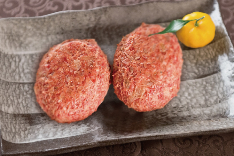 常陸牛100% ハンバーグ 無添加 5個 セット リピーター続出！ ギフト 食べ物 肉 10000円 手捏ね 焼くだけでレストランの味 冷凍 小分け お歳暮 ※離島への配送不可（北海道、沖縄本島は配送可能）（DU-6）