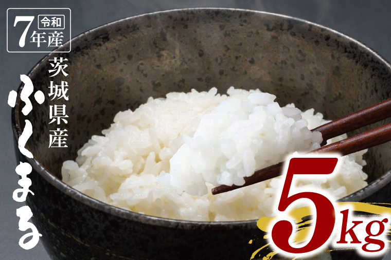 【数量限定】令和7年茨城県産ふくまる5kg【お米 ごはん ふくまる おにぎり ごはん 茨城県 水戸市】(NU-4)