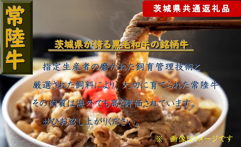 【5か月定期便】【常陸牛】切り落とし 約1kg【定期便】計5回 総量約5kg（茨城県共通返礼品）【常陸牛　茨城県産　日立市】