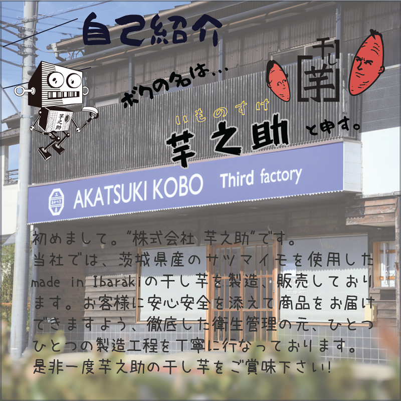 茨城県産さつまいも使用　芋之助の訳ありセット［B品］（300g×10袋）【 さつまいも 茨城県 日立市 】