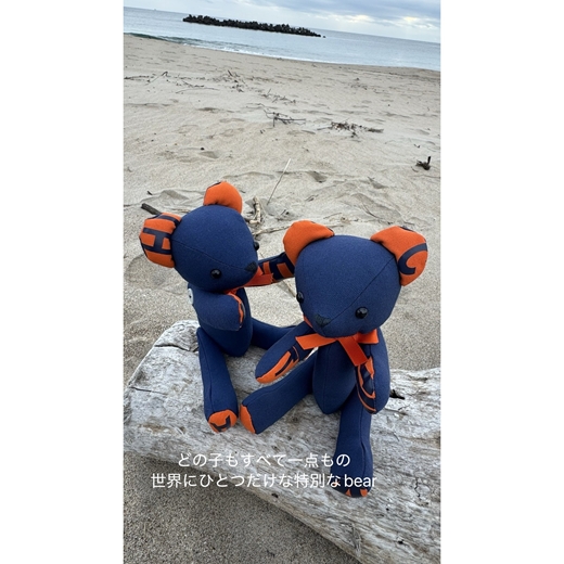 消防被服アップサイクル「火の用心のくま　ヒノカミベア－」 【 火の用心のくま ヒノカミベア－ 茨城県 日立市 】