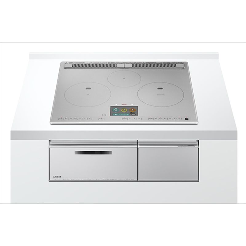 【IHクッキングヒーター】3口IHオールメタル対応　HT-N2000STF(S) トッププレート幅  60cm [ビルトインからビルトインのみの工事]【 日立 家電 茨城県 日立市 】