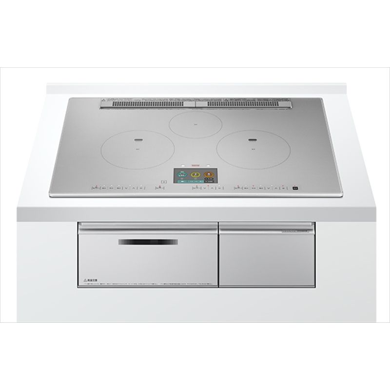 【IHクッキングヒーター】3口IH鉄・ステンレス対応　HT-N1000STWF(S) トッププレート幅  75cm [ビルトインからビルトインのみの工事]【 日立 家電 茨城県 日立市 】