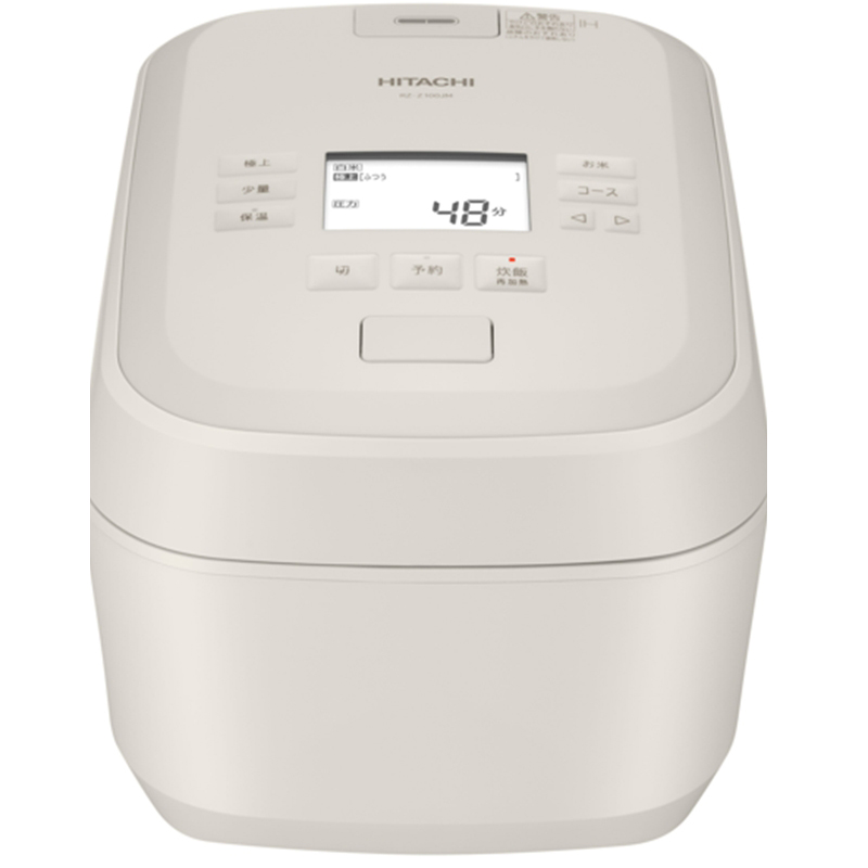 【圧力&スチームIHタイプ　ふっくら御膳】（5.5合）RZ-Z100JM(C)【HITACHI 日立 家電 茨城県 日立市】