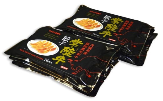 【11ヶ月定期便】ゆきむら壱番亭の常陸牛餃子16個入り×6パック 合計96個※離島への配送不可