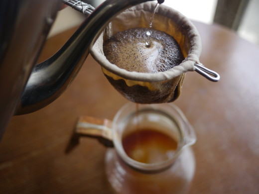 【つちうらネル】業務用 コーヒーネルフィルター 1人用＋土浦ブレンド200g ※離島への配送不可