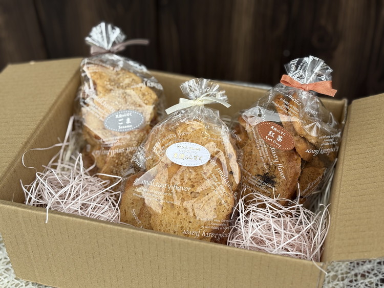 天使のらすく おまかせ3種詰め合わせ | ラスク 手作り 食べ比べ シェア 洋菓子 焼菓子 スイーツ おやつ お菓子 ギフト プレゼント 贈り物 お歳暮 お土産 手土産 ご当地 お取り寄せ ※離島への配送不可