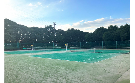 水郷テニスコート2時間利用券※離島への配送不可