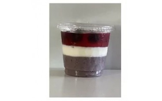 手作りブルーベリーマフィン6個&三色ゼリー8個セット【配送不可地域：離島】