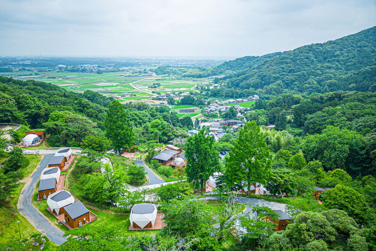 アウラテラス茨城 グランピング　宿泊利用券15,000円分（1枚）　※離島への配送不可　※2025年9月上旬頃より順次発送予定