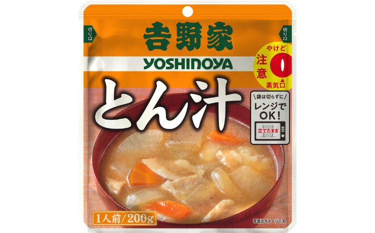 【定期便6ヶ月】吉野家 レトルト 豚汁 10袋