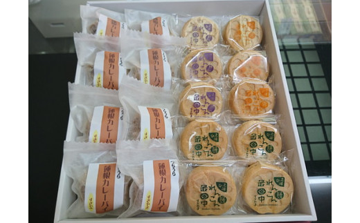 【蓮根カレーパイ・れんこん最中】土浦銘菓詰合せ ※離島への配送不可