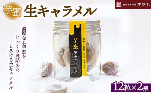 芋蜜生キャラメル12個入り 2個セット　※離島への配送不可