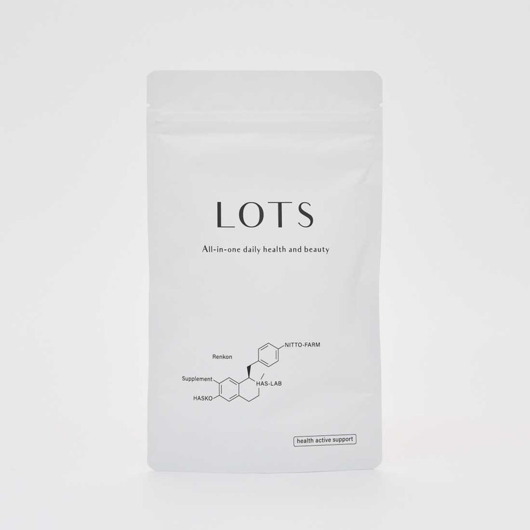 レンコンサプリメント LOTS 【レスベラトロール 植物性プラセンタ配合】