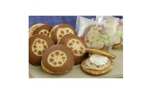 レンコンどら焼き10個入◇　※離島への配送不可